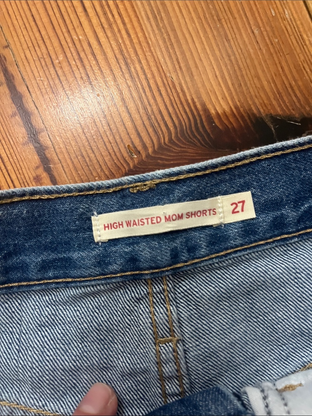 High waisted mom shorts size 27 - Picture 2 of 5